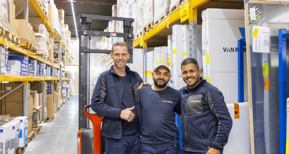 afbeelding werkgever met medewerkers