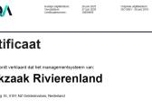 afbeelding van document ISO certificaat