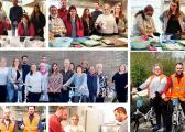afbeelding fotocollage van bezoek aan dynamiek